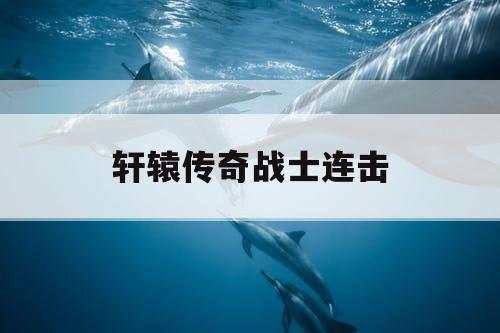 轩辕传奇战士连击