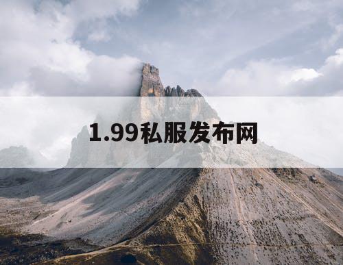 1.99私服发布网