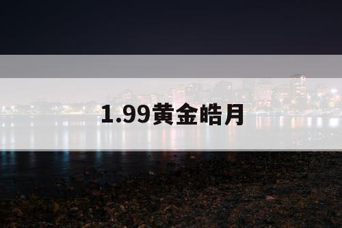 1.99黄金皓月