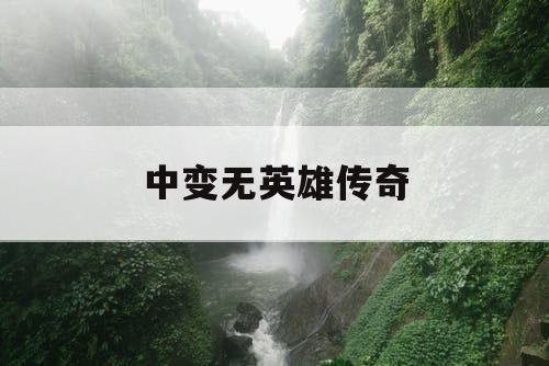 中变无英雄传奇