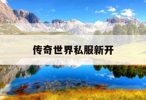 传奇世界私服新开