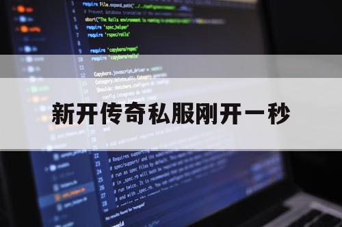 新开传奇私服刚开一秒
