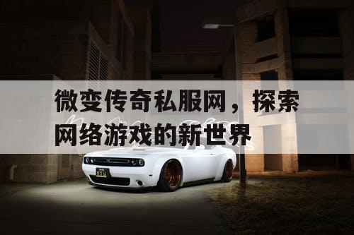 微变传奇私服网，探索网络游戏的新世界