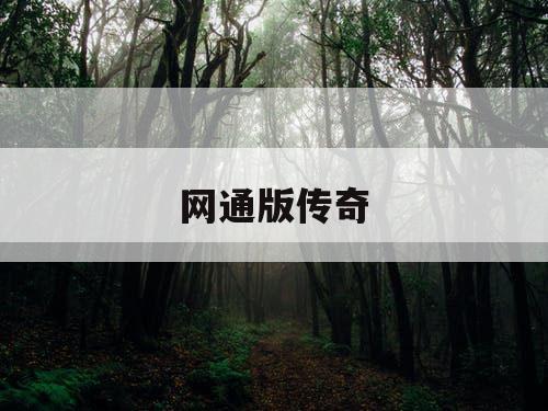 网通版传奇