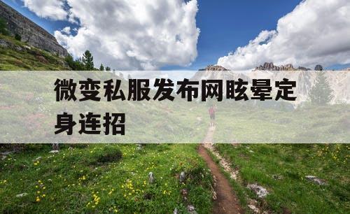 微变私服发布网眩晕定身连招